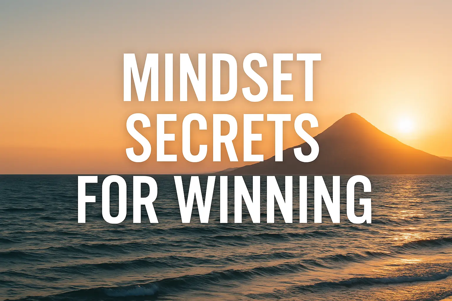 Mindset Secrets for Winning